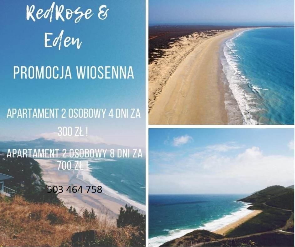 Resort Eden Domki, Apartamenty I Pokoje ยาสต์เชอเบีย กูรา ภายนอก รูปภาพ